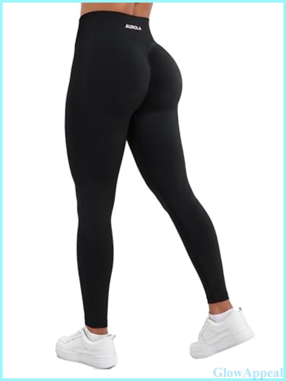Seamless Butt Lifting Workout Leggings Mid Rise Scrunch Ultra-Stretch
